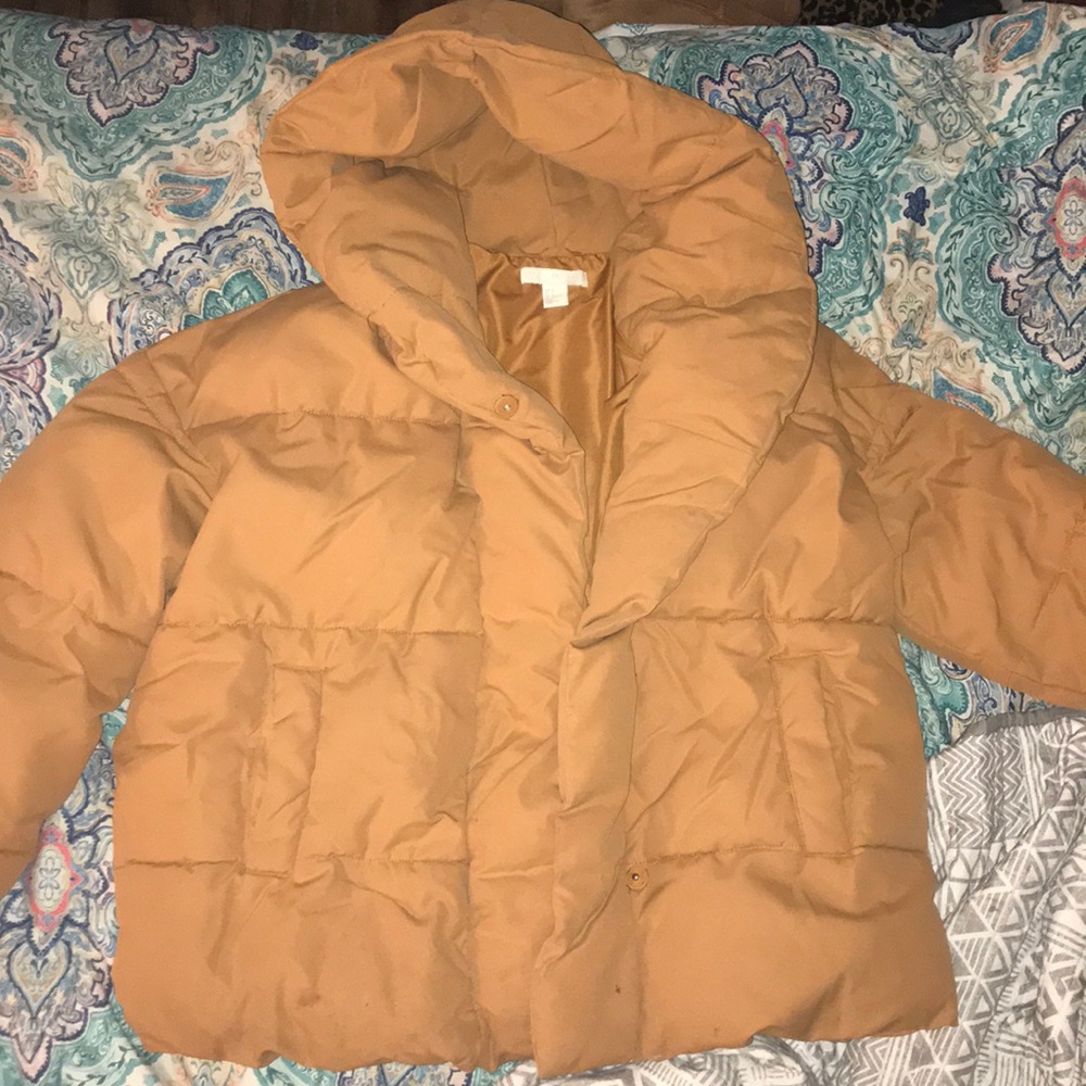 Puffer Jacket | Mustard Yellow